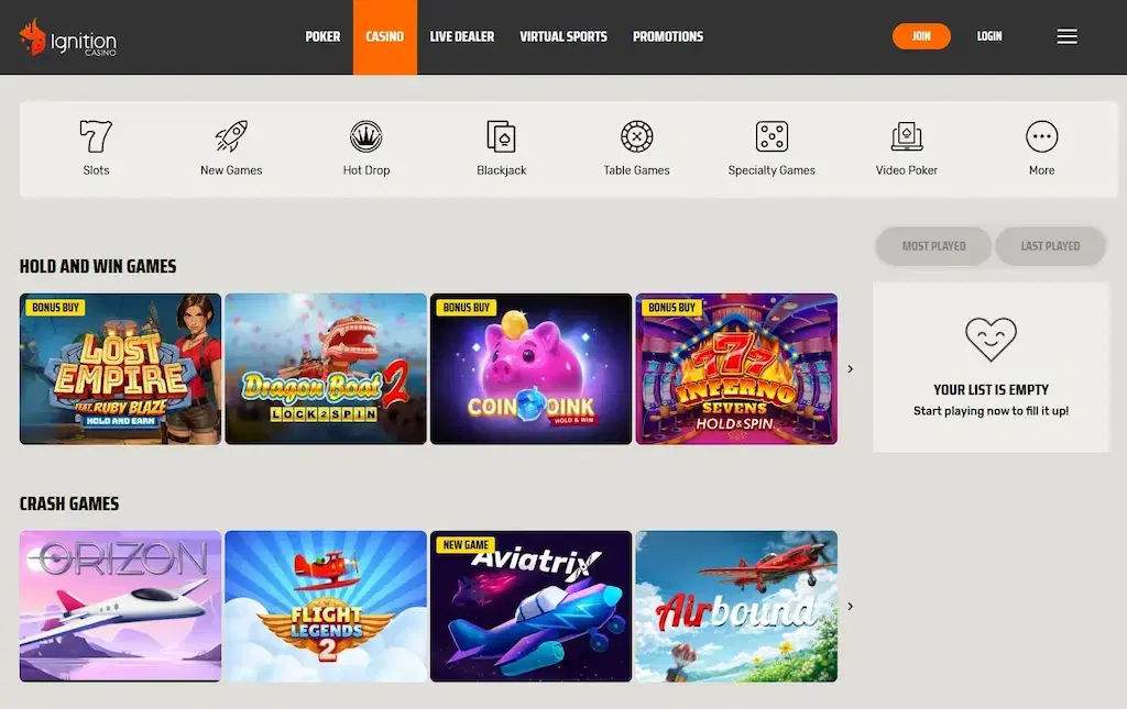 ignition casino fi may 2026