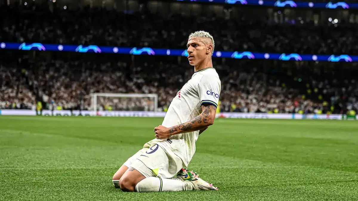 Richarlison and Tottenham are looking to avoid relegation in the EPL - Tottenham Leeds United EPL Picks