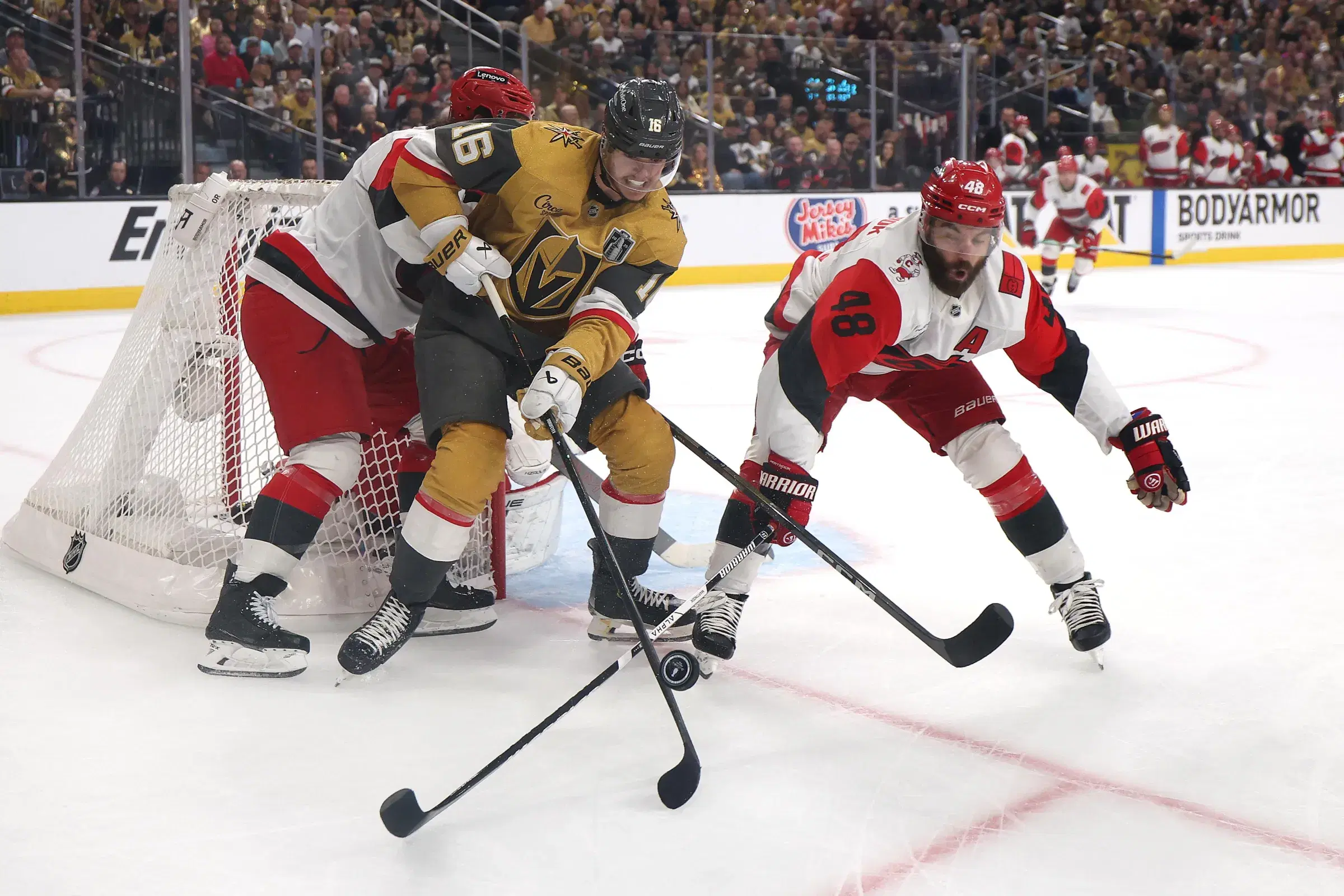 Pavel Dorofeyev and Jordon Martinook