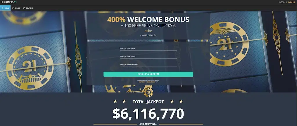 roaring 21 casino fi june 2026