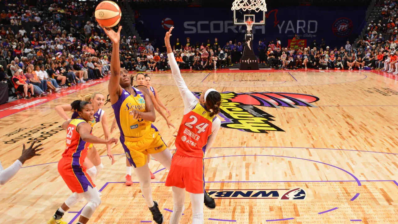 Nneka Ogwumike and DeWanna Bonner