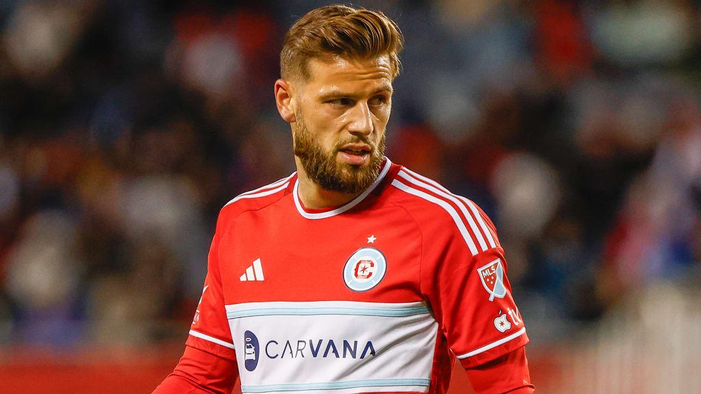 Phillip Zinckernagel has eight assists and five goals for the Fire this year - Leagues Cup Picks