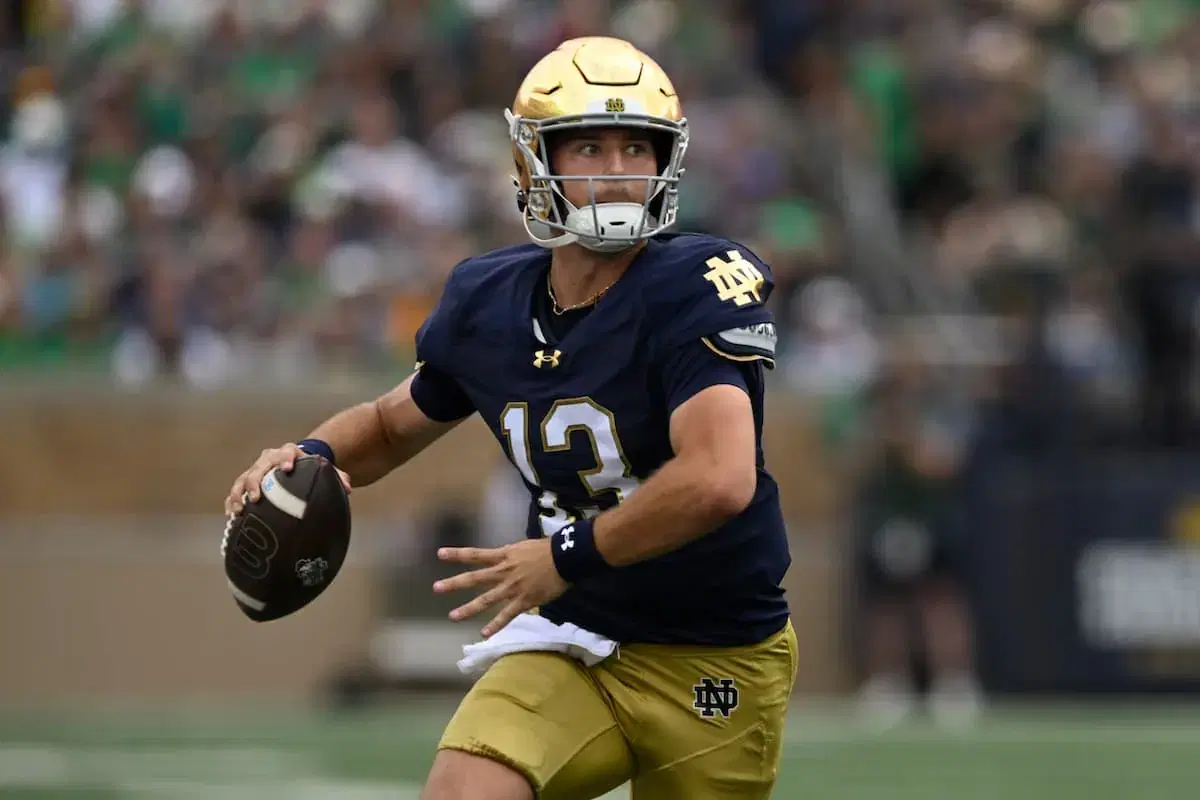 The Sophomore QB for the Fighting Irish is the betting favorite to win the Heisman this year - Heisman Odds