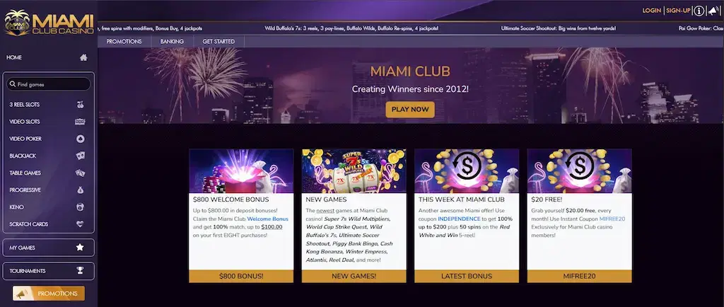 miami club casino fi july 2026