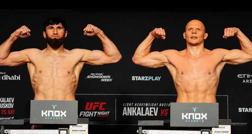 UFC Abu Dhabi Magomed Ankalaev vs Bogdan Guskov Main Card Preview, Odds, Watch Info & FAQ