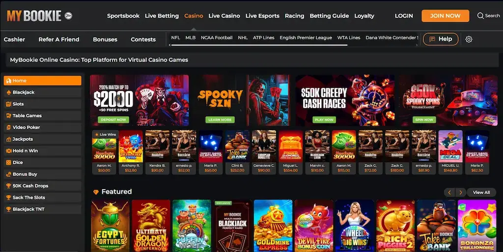 mybookie casino fi oct 2026