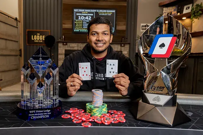 Shrikant Pillamarapu Wins WPT Prime Lodge Championship