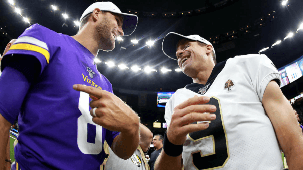 Brees, Saints Look to Exploit Vikings Defense in Christmas Day Matchup