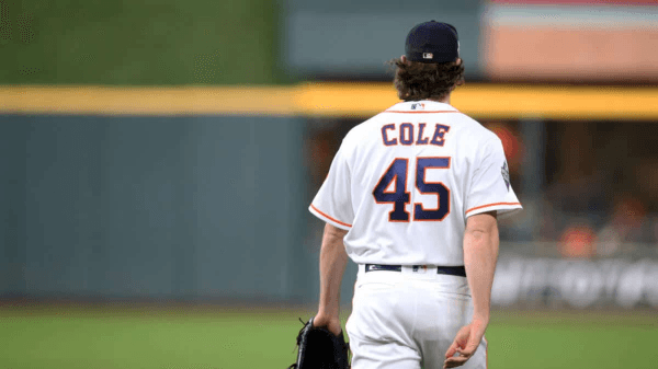 Cole Halfway Out The Door To Next Destination Following World Series