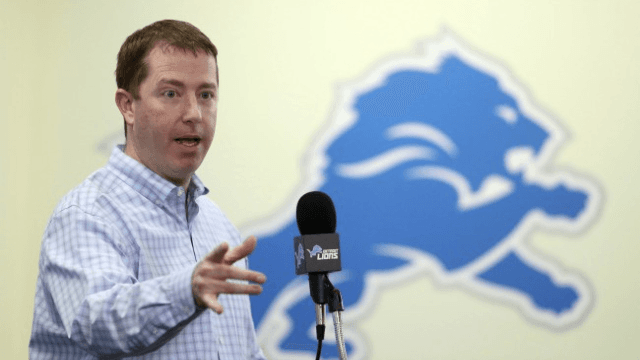 Lions GM Quinn Open to Possibilities for Thursday’s NFL Draft