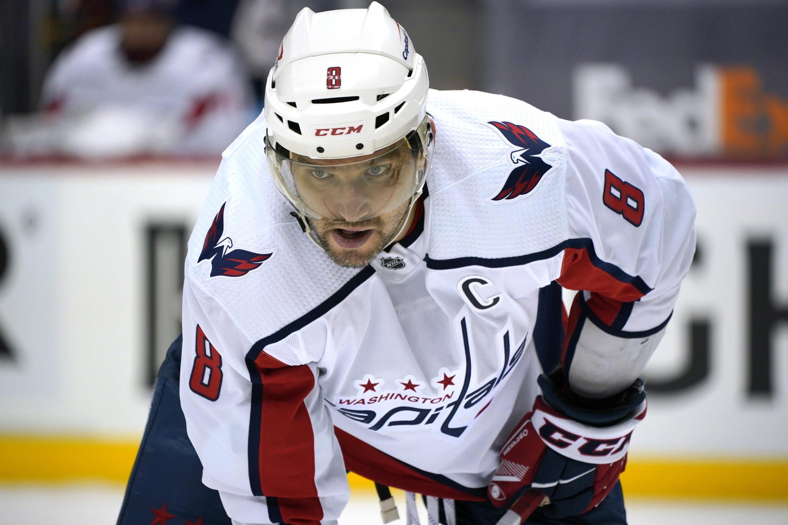 Alexander Ovechkin, Three Other Capitals Players Set to Miss at Least Four Games for Violating COVID-19 Protocols