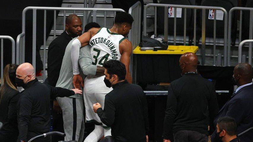 With worst fears swirling around Giannis after Game 4 injury, NBA betting odds shift significantly