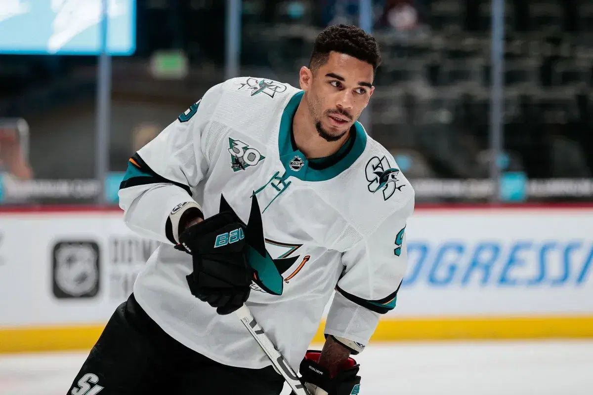 San Jose Sharks’ Evander Kane denies estranged wife’s allegations of betting on his own games
