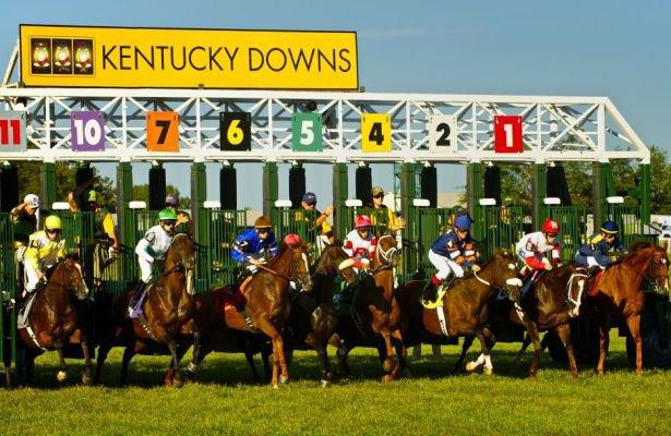 Horses will run over the unique Kentucky Downs turf course this Saturday as the 6 day meet reaches its conclusion.