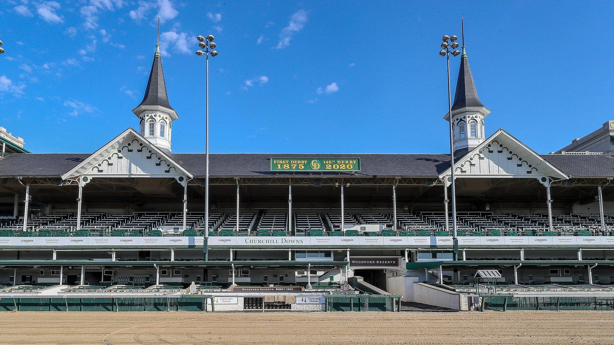 Friday's Churchill Downs card may be impacted by a wet Thursday.
