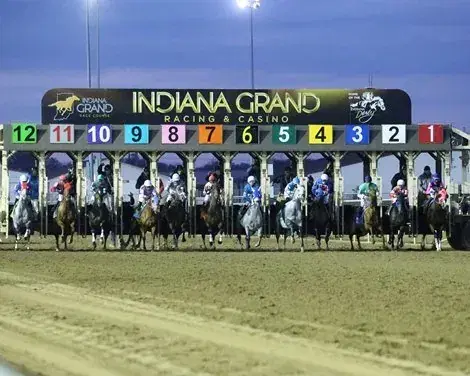 Racing continues from Horseshoe Indianapolis on Wednesday.