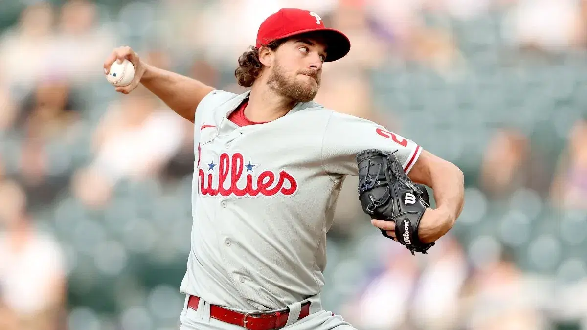 Aaron Nola start at home for the Phillies this afternoon.