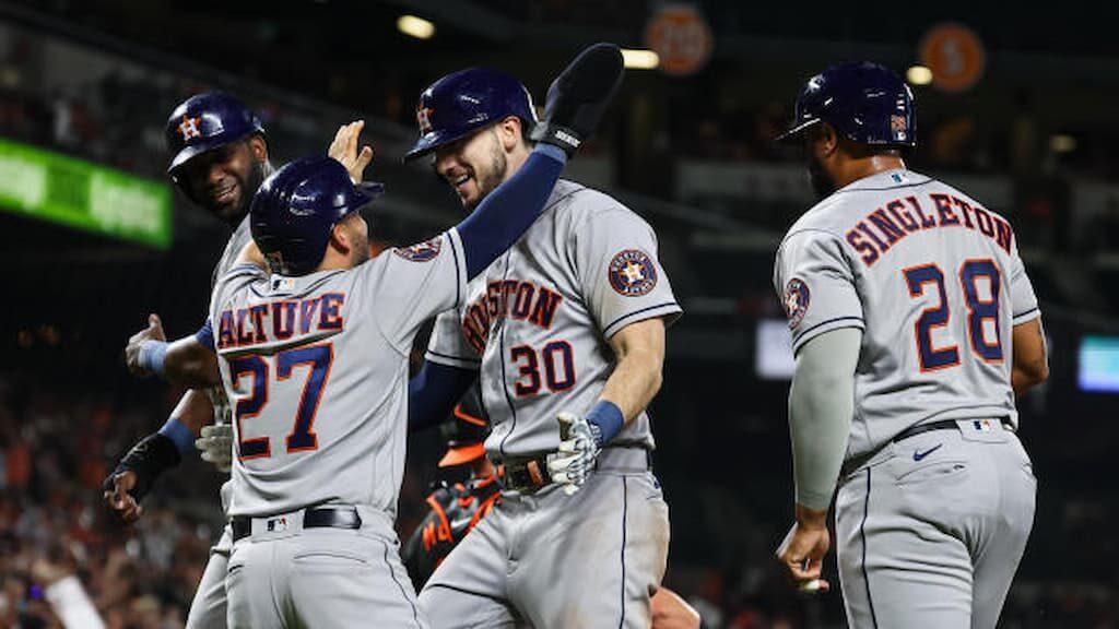 Jose Altuve Kyle Tucker Houston Astros | 2023 World Series odds