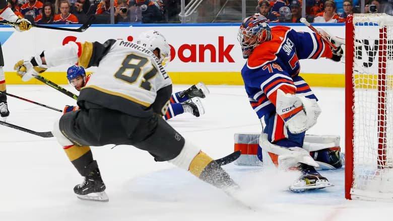 Prediction & Best Bet Oilers vs Golden Knights Game 6 cover