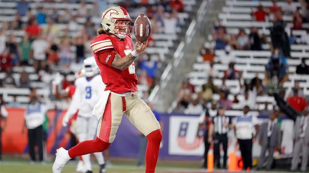 Alex McGough Birmingham Stallions Pittsburgh Maulers 2023 USFL Championship Game odds