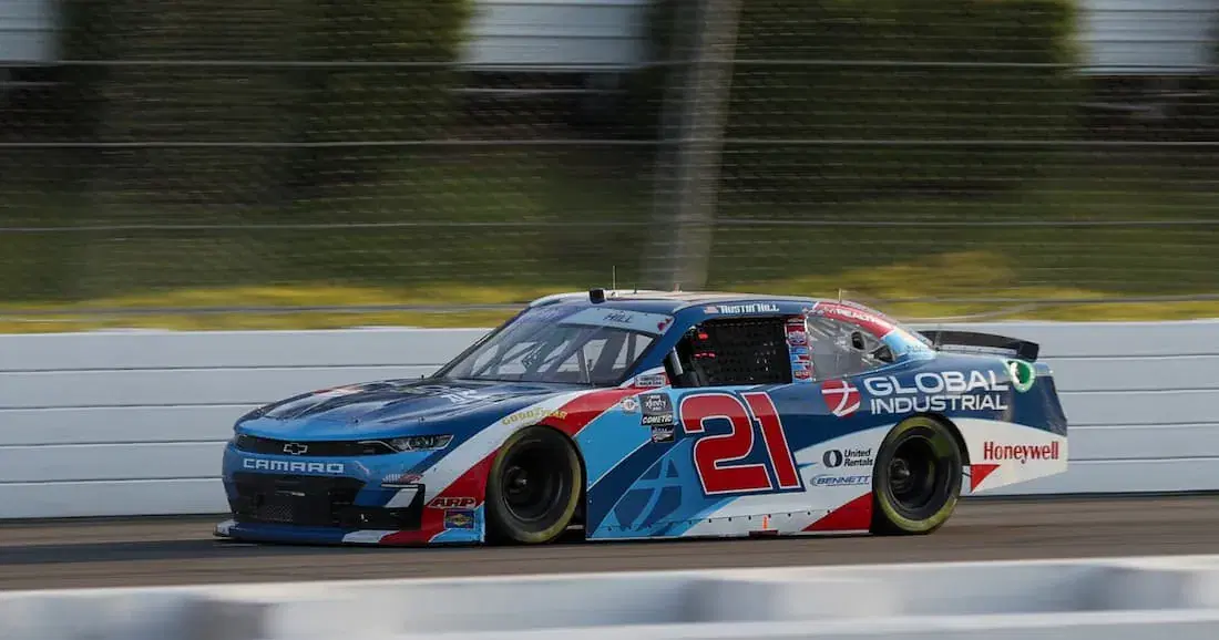 Austin Hill driving #21 Xfinity Series Wawa 250 2023 odds predictions picks cover
