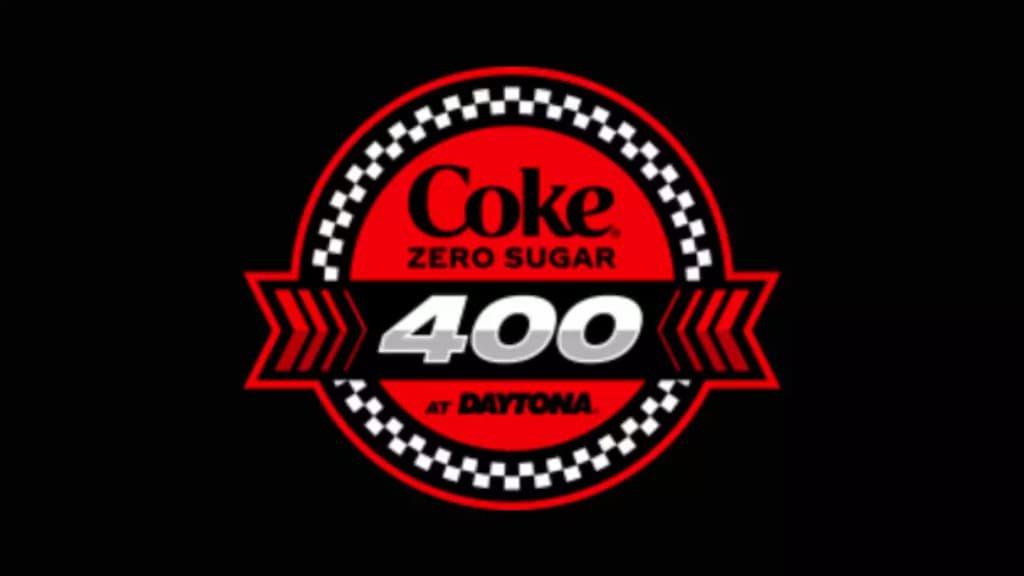Coke Zero Sugar 400 logo
