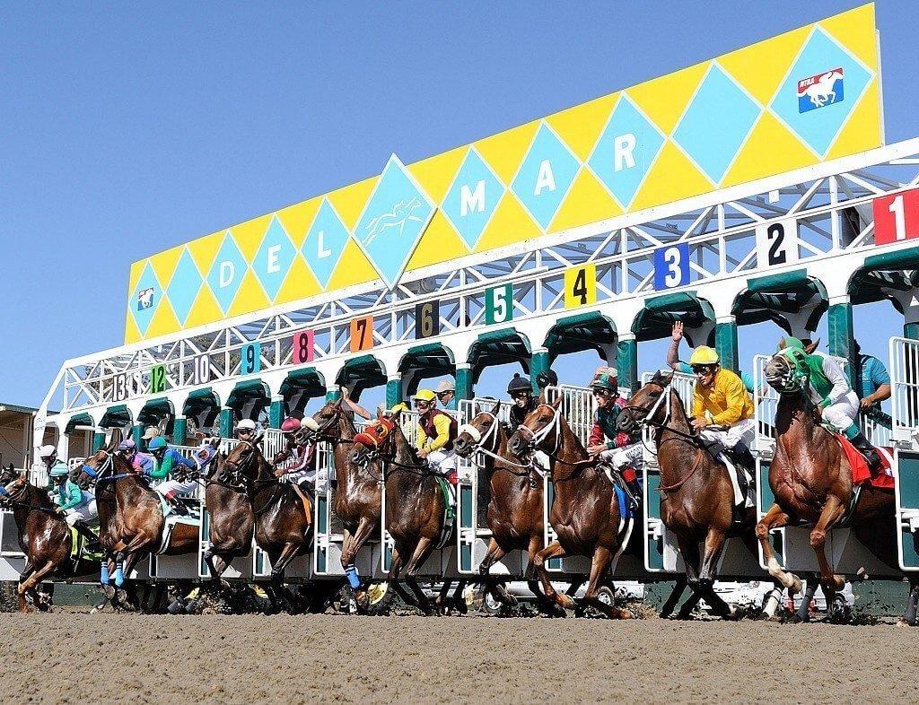 Horses leave the gate at Del Mar - Del Mar Picks