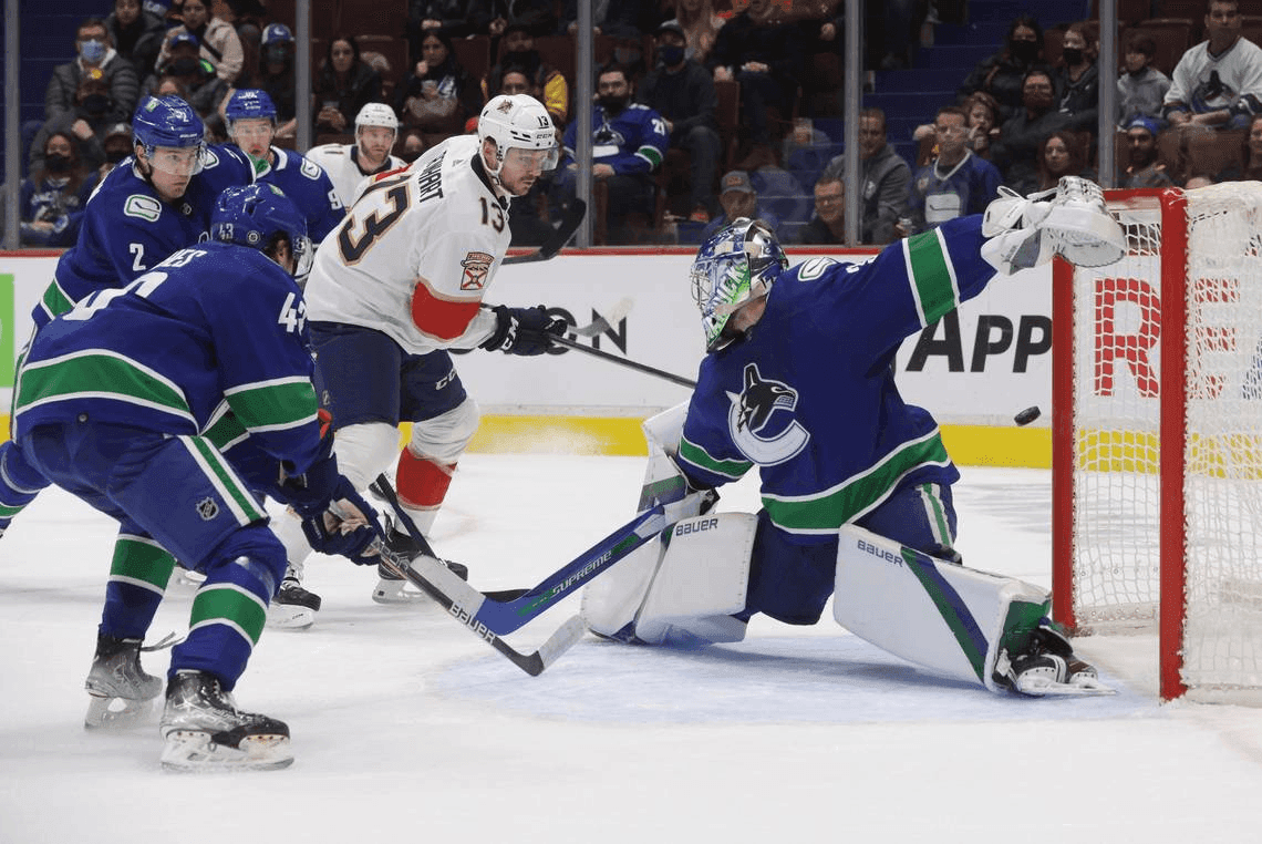 The Canucks defense came to play last night