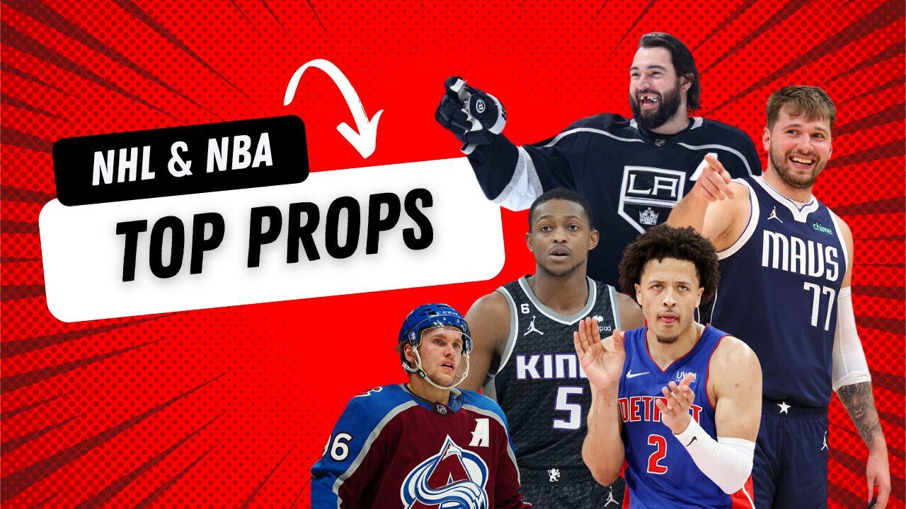 Top Player Props In Today’s NHL and NBA Games (3/13)