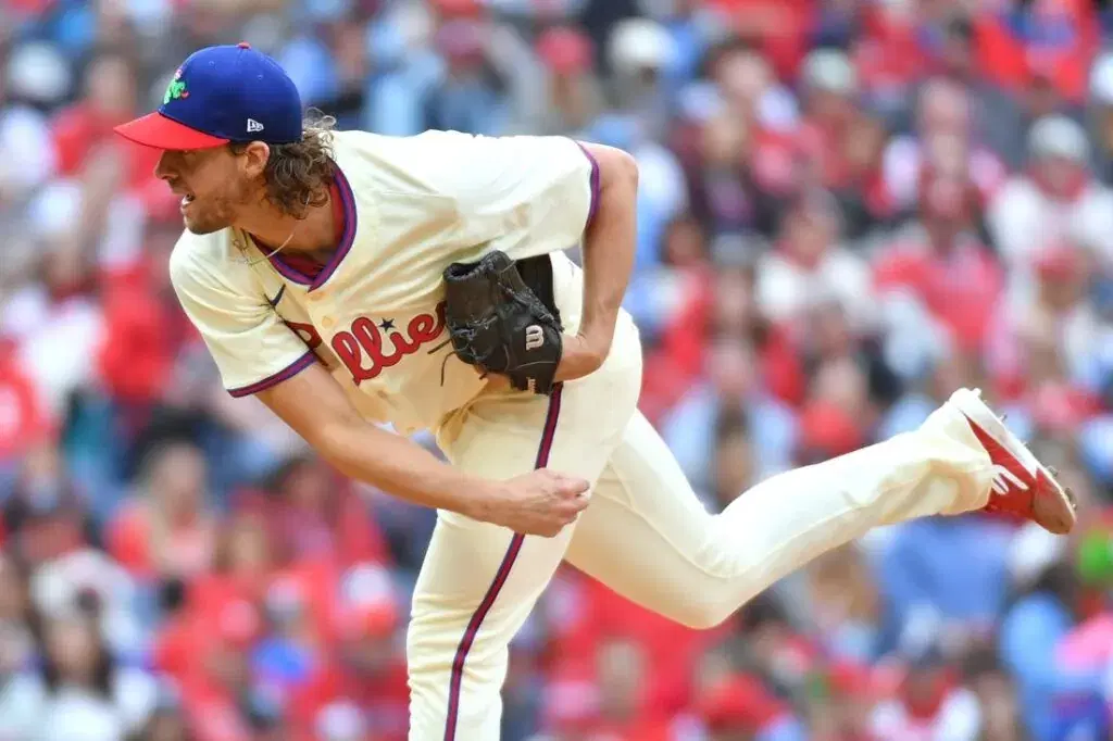 Aaron Nola gets the start at home tonight against the Milwaukee Brewers - MLB Expert Picks