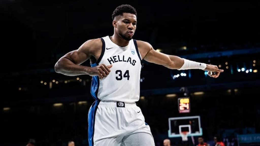 Spain vs Greece Olympic Men's Basketball Prediction & Picks cover Giannis Antetokounmpo