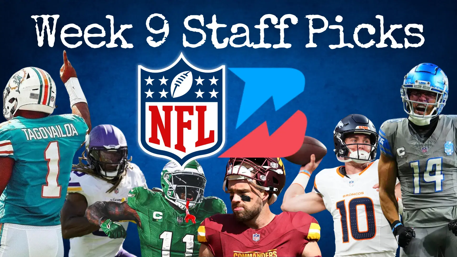 NFL Week 9 Staff Picks: Best Bets & Props From Our NFL Team