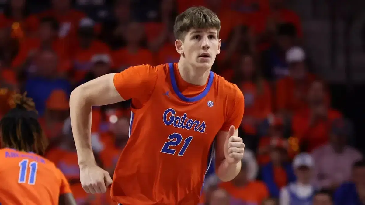 Alex Condon will be back on the court tonight for the Gators - NCAA Basketball Picks