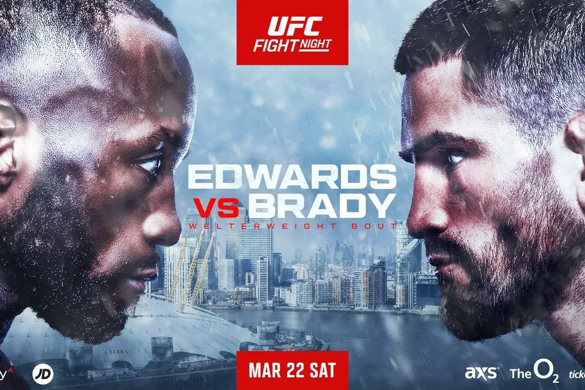 UFC London: Leon Edwards vs Sean Brady Fight Card Odds, Predictions, & Watch Info