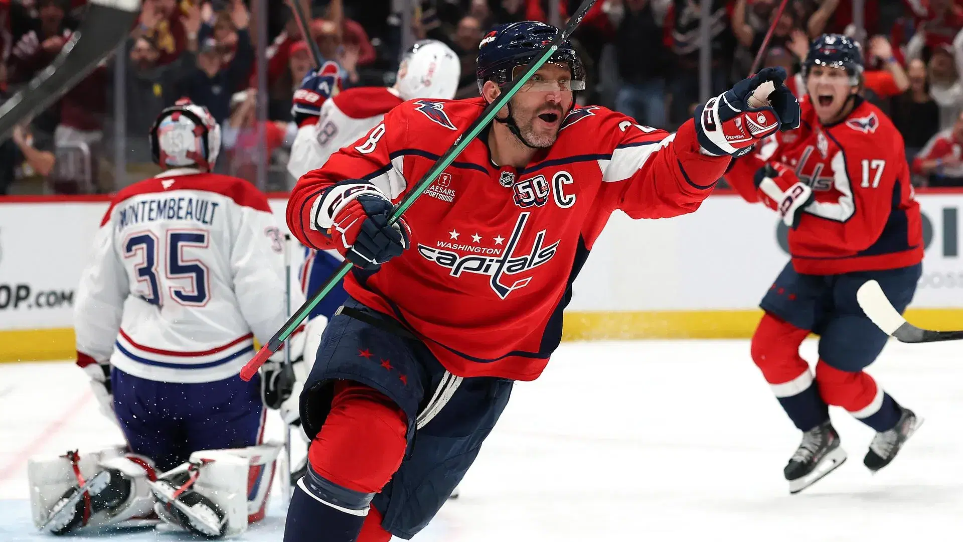 Alexander Ovechkin and the Caps host the Montreal Canadiens for Game 5 tonight