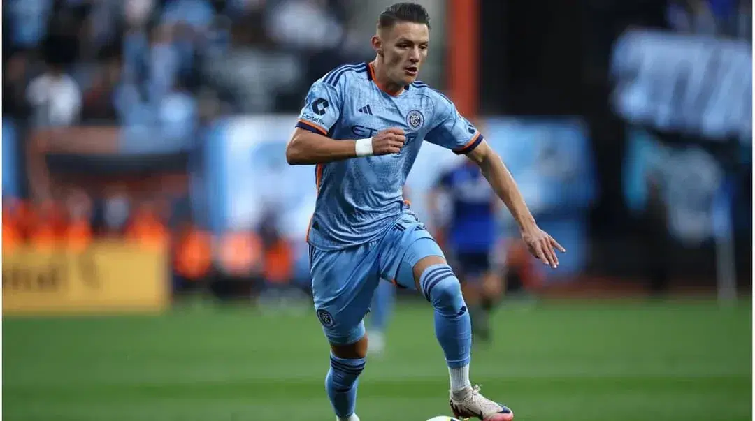Hannes Wolf has five goals and two assists in 16 appearances for New York City FC this MLS season - New York City Toronto FC Picks