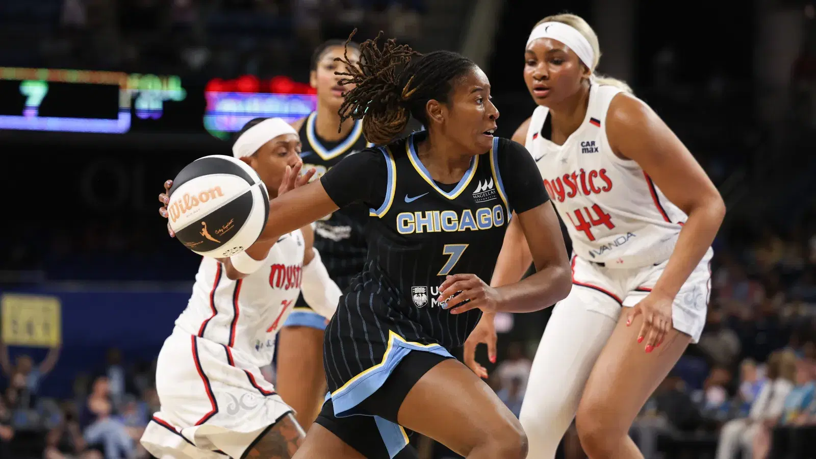 Ariel Atkins and Kiki Iriafen - Sky vs. Mystics picks