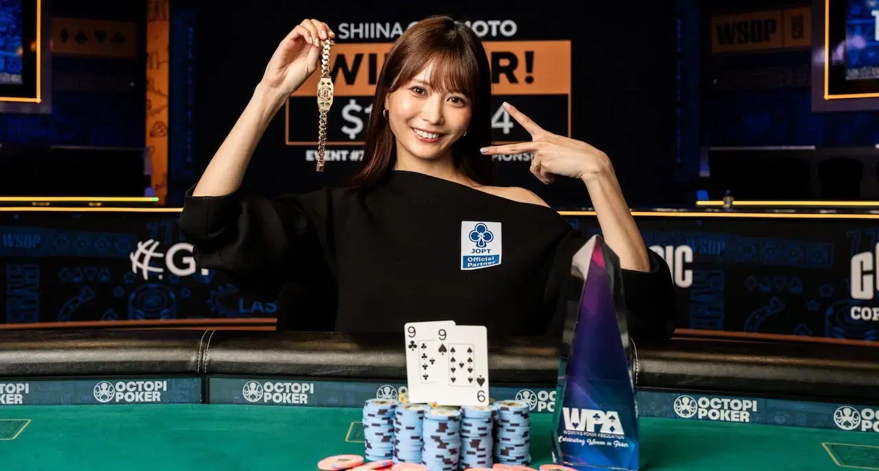 Shiina Okamoto Wins Back-to-Back WSOP Ladies Championship