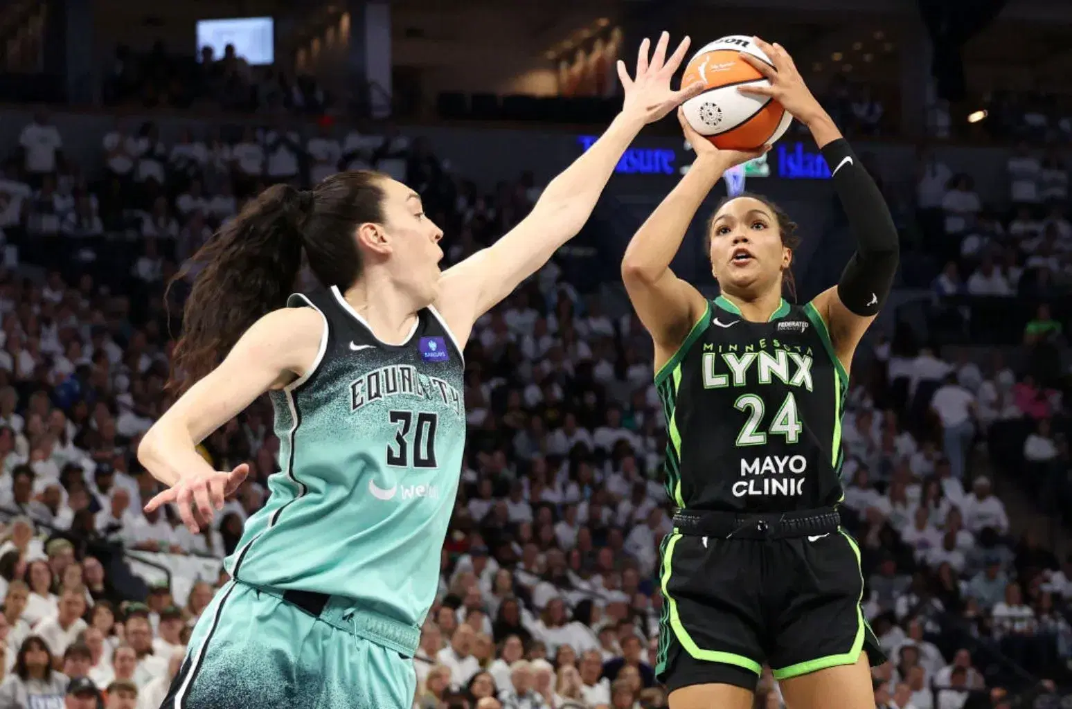 Breanna Stewart and Napheesa Collier - Liberty vs. Lynx picks