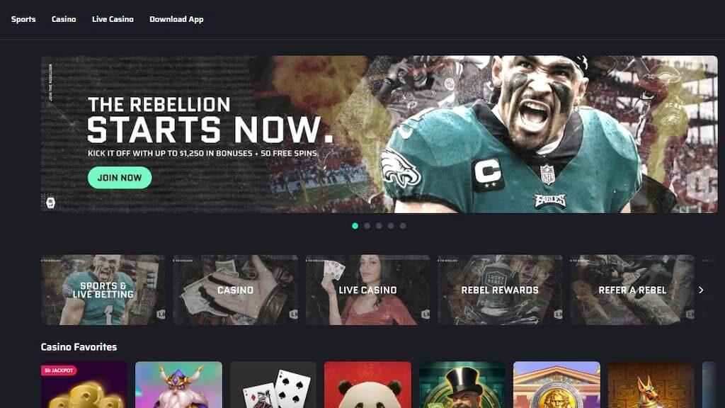 Lucky Rebel Sportsbook Review & Bonus Codes (December 2025)