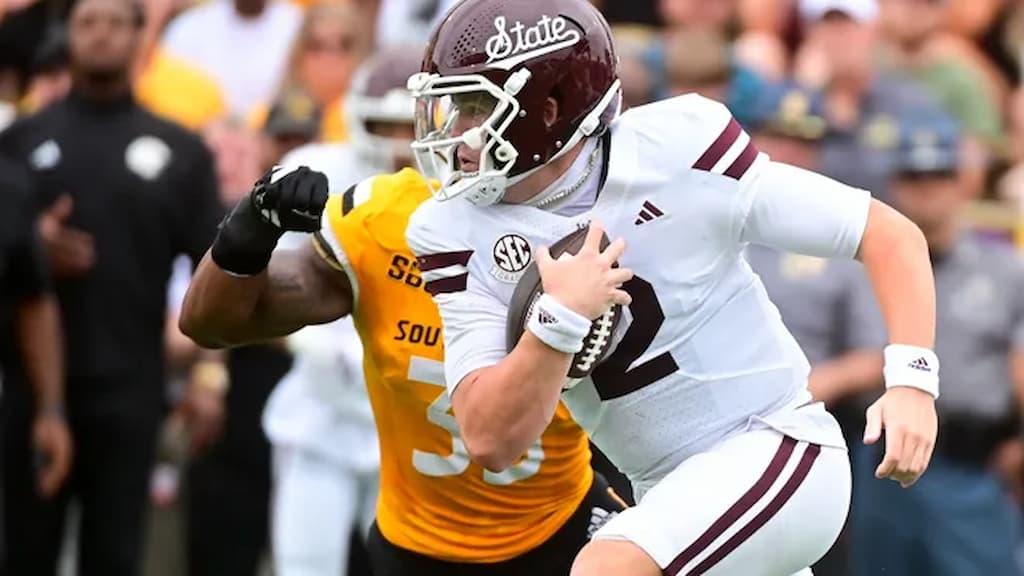 Blake Shapen may or may not play in his final collegiate football game - Mississippi State Wake Forest Picks