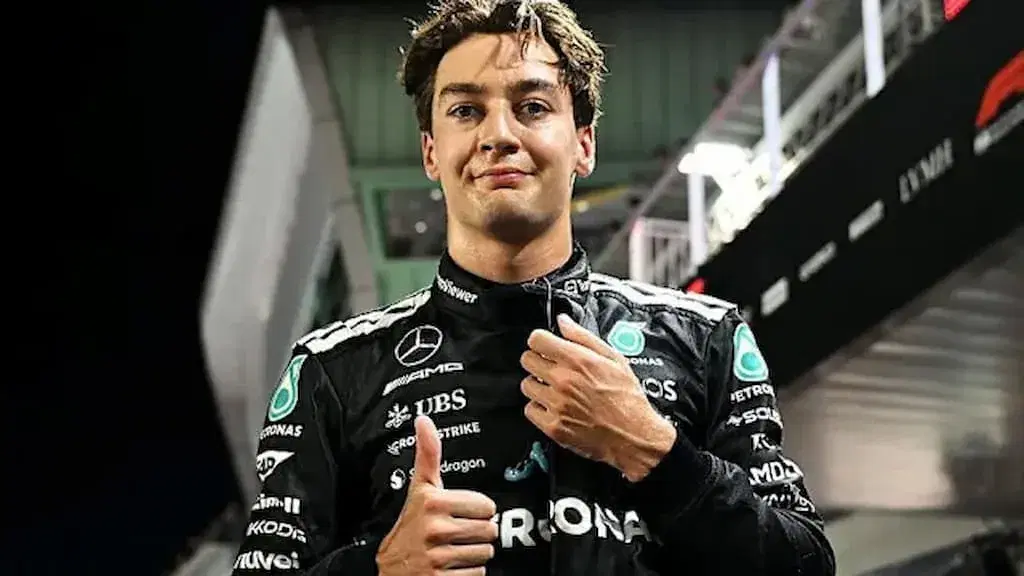 Mercedes driver George Russell, the polesitter for the Singapore Grand Prix - 2025 Formula 1 Singapore Grand Prix Predictions & Picks