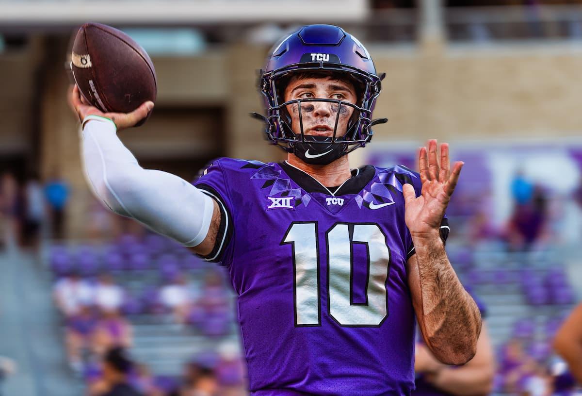 Josh Hoover and TCU host Iowa State this Saturday - NCAA Football Player Props