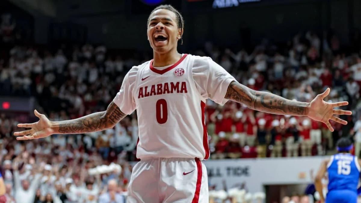 Labaron Philon leads the Tide in scoring with 23.5 points per game - NCAA Basketball Picks