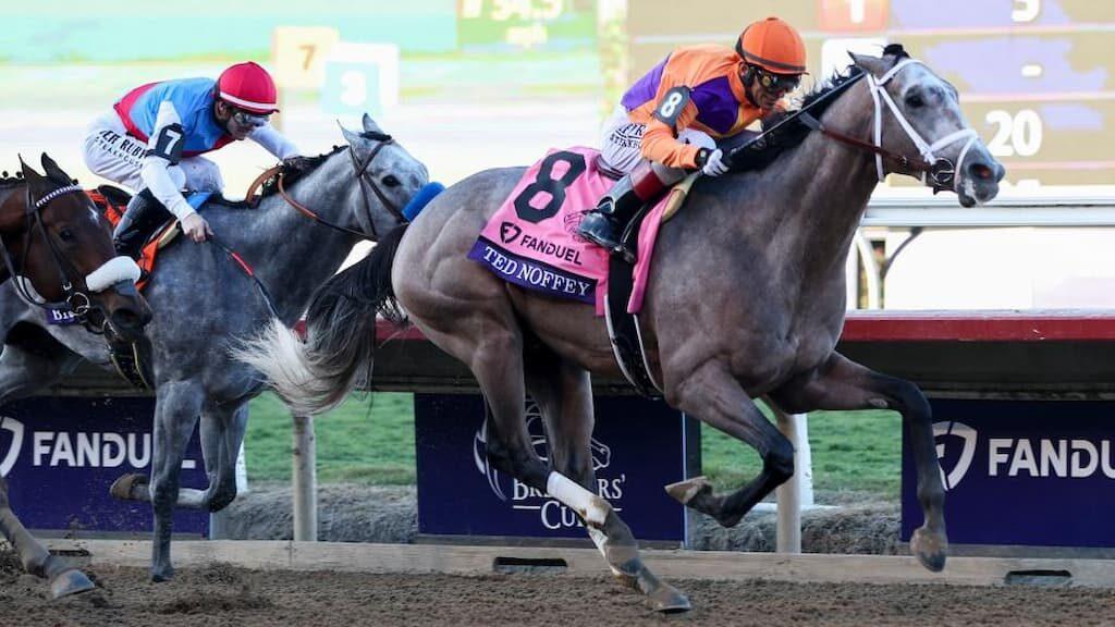Ted Noffey, the winner of the 2025 Breeders' Cup Juvenile race at Del Mar