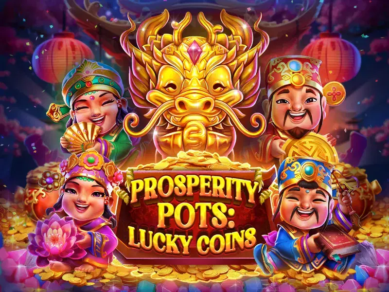 RTG's Prosperity Pots: Lucky Coins Live on OnlineCasinoGames