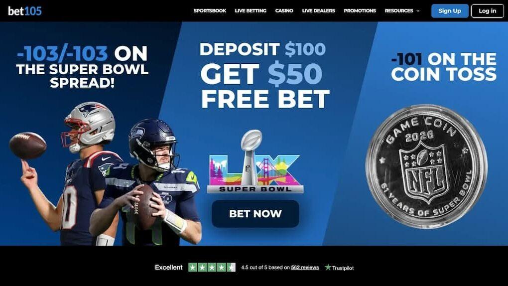 Bet105 Sportsbook Expert Review & Bonuses for 2026
