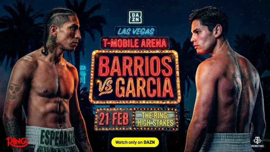 Mario Barrios vs. Ryan Garcia DAZN