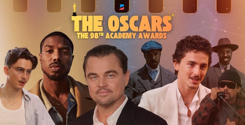 The Oscars 2026 The 98th Academy Awards Leonardo DiCaprio, Timothee Chalamet, and Michael B. Jordan