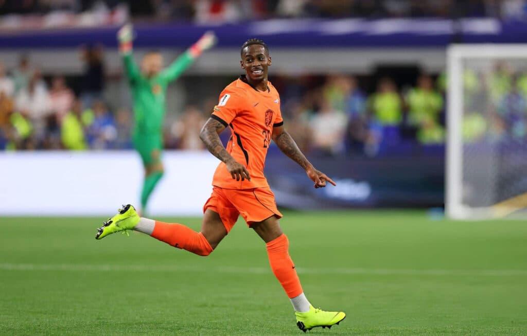 Crysencio Summerville found the back of the net in his World Cup debut for the Netherlands - World Cup Picks